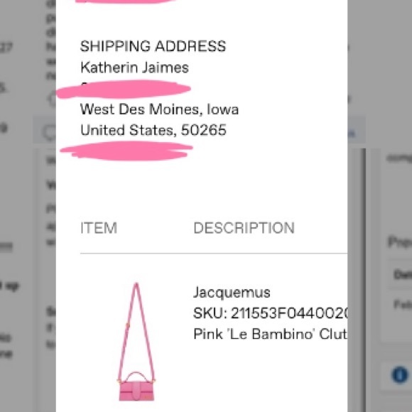 Jacquemus le bambino pink bag - Picture 12 of 12